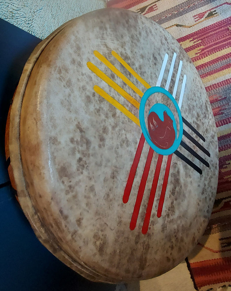 ' -  Bespoke Drum painting by annie b.