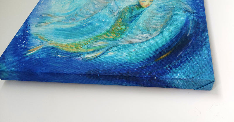 '  * --- Selkie '- Hand finished, large CANVAS print
