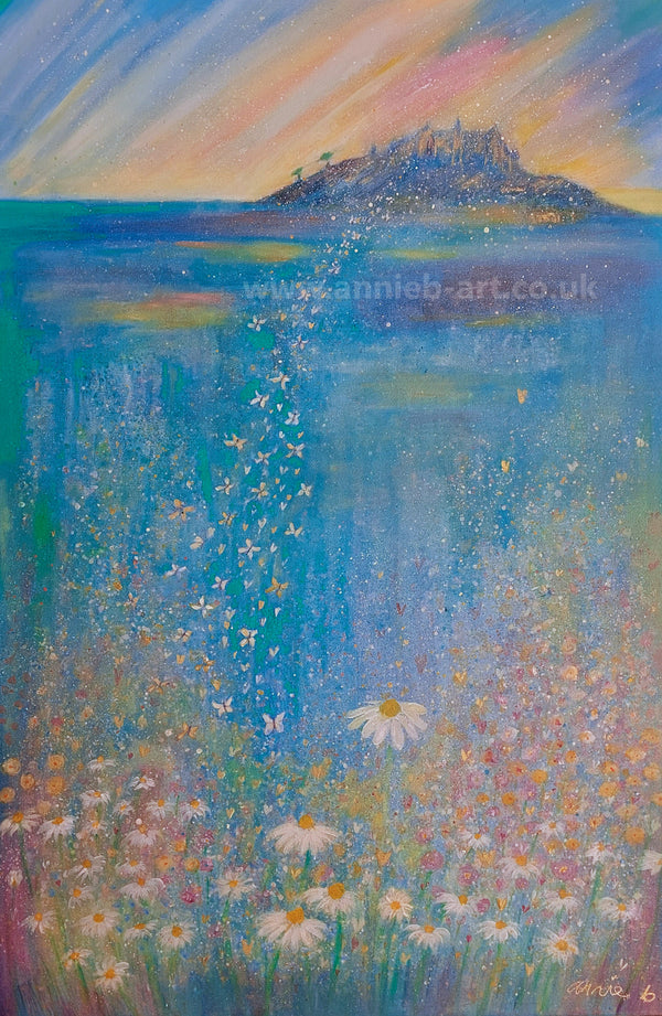 'A*  - St. Michaels mount magic' - original painting
