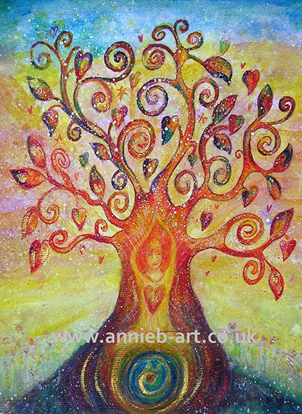 A figure merges into the magic of the tree of life connecting with all - honouring the earth and themselves.   Portrait fine art print available with two options to choose from printed in Cornwall: