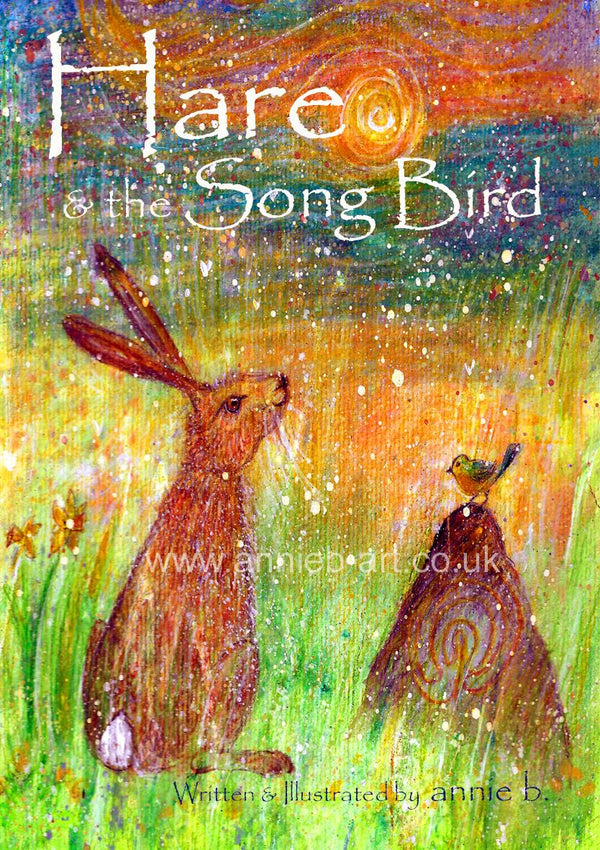 In this children's book for wellbeing this magical story  is about the friendship between Hare and Little bird.  Little bird has lost her song and so embarks on an adventurous journey through the magical woods of Tehidy Cornwall with her new friend Hare to find it, connecting with nature, learning meditation and having a wonderful adventure  children's books for Age 6- 11 years but enjoyed by all 
