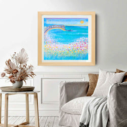 St. Ives Cornwall, Art galleries, st ives harbour, lighthouse, ocean, flowers annie b.